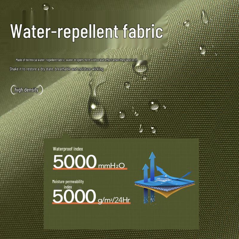 GENIOLAMODE Men's Casual Outdoor Waterproof Jacket