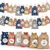 24 Pack Christmas Advent Calendar Bags, 24 Days Hanging Advent Calendars Candy Gift Bags For Adults And Kids