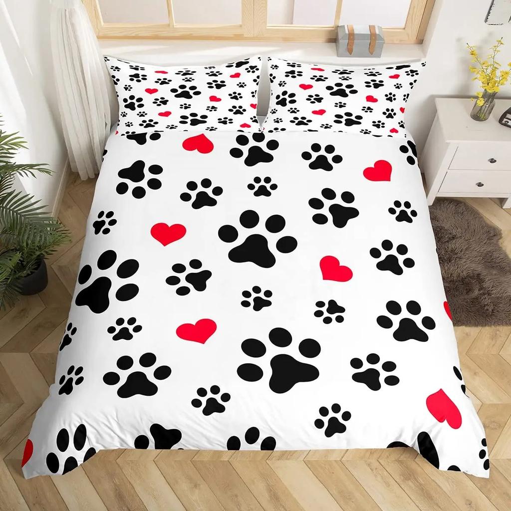 Cartoon Rabbit Duvet Cover Sweet Strawberry Milk Bedding Set,Cute Animals Fruits Comforter Cover Lovely Pink Stars Quilt Cover