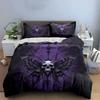 "Gothic Butterfly Art Decor Set" Soft Comfortable Duvet Cover Bedding Set Included 1*Duvet Cover & 2*Pillowcases gift