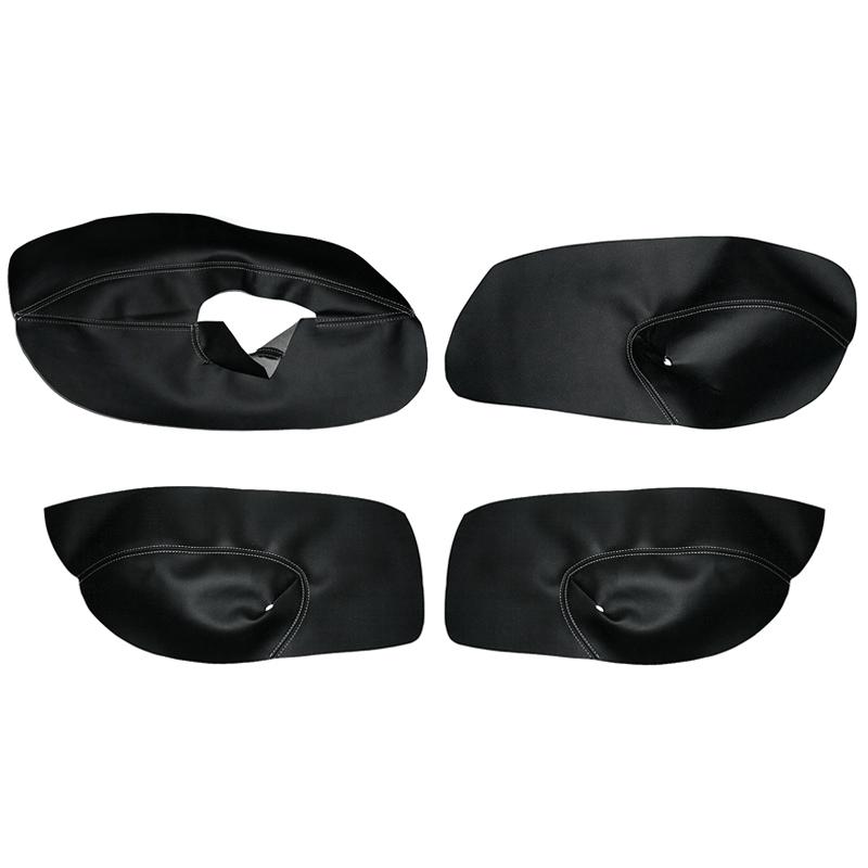 KUN 4 Dører Mykt Skinn Dør Armlene Deksel For VW Golf 4 MK4 Bora Jetta 1999 - 2005 Bildør Armlene Panel Skinn Deksel Trim