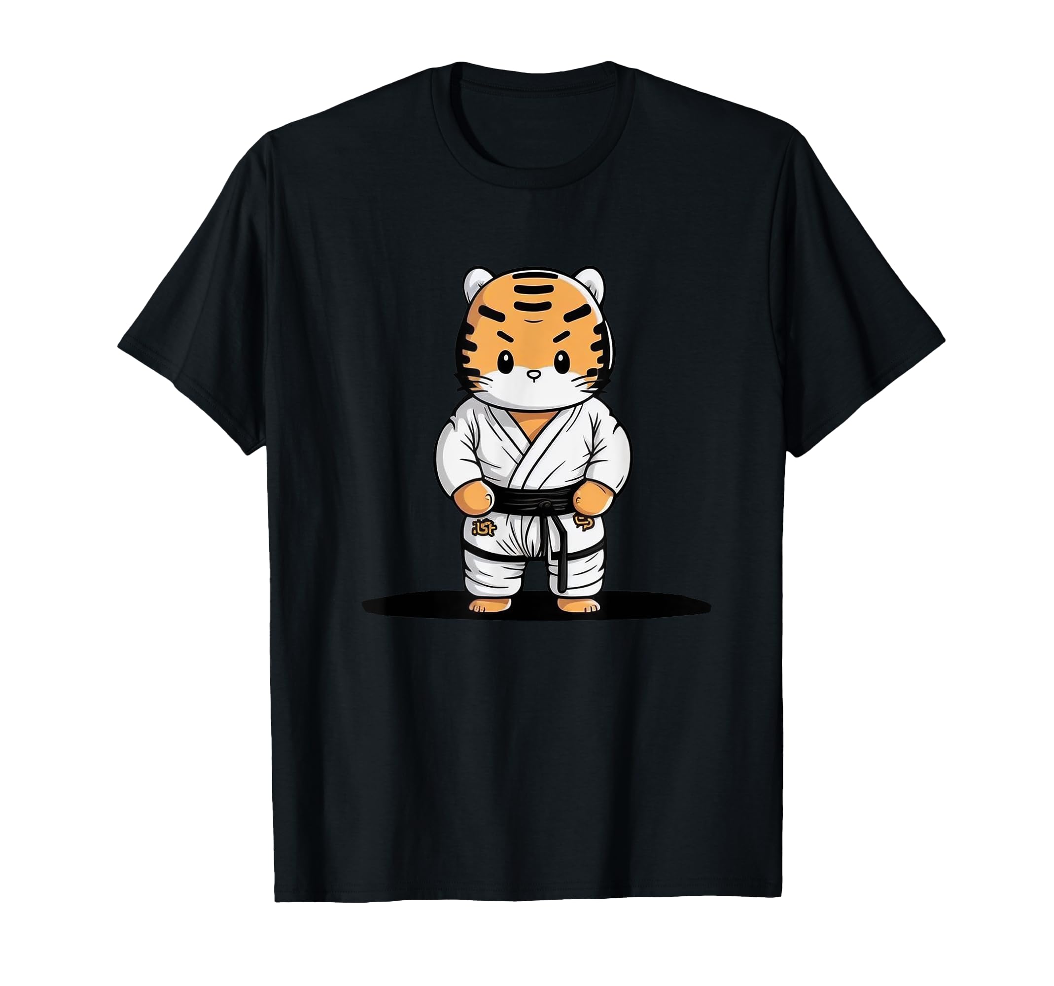 

Tiger Japan Judo Club Cute martial artist Tiger - T-shirt чорний