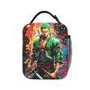 Zoros Color Splash Graffiti Lunch Bag Casual Lunch Box For Adult Outdoor Picnic Portable Cooler Bag Waterproof Tote Handbags