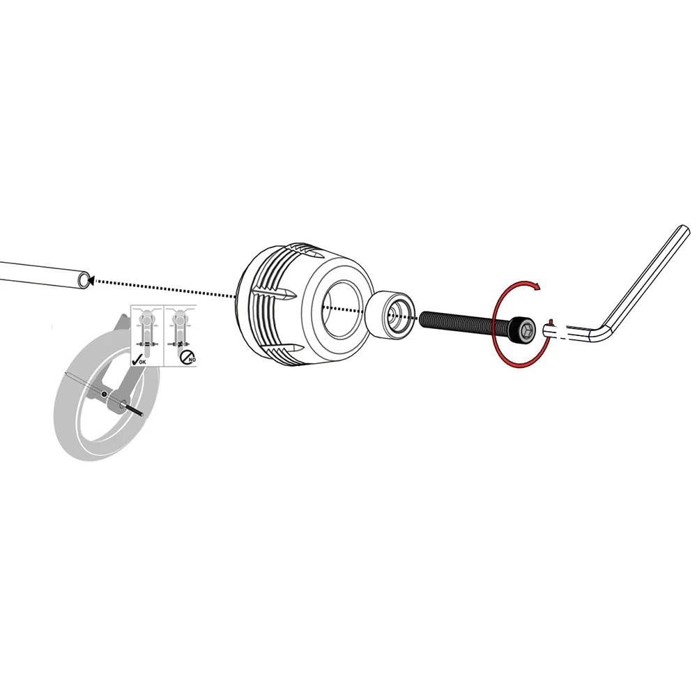 Motorcycle Front Wheel Fork Slider Protector Fit Axle Fork Crash Slider for Ninja 1100