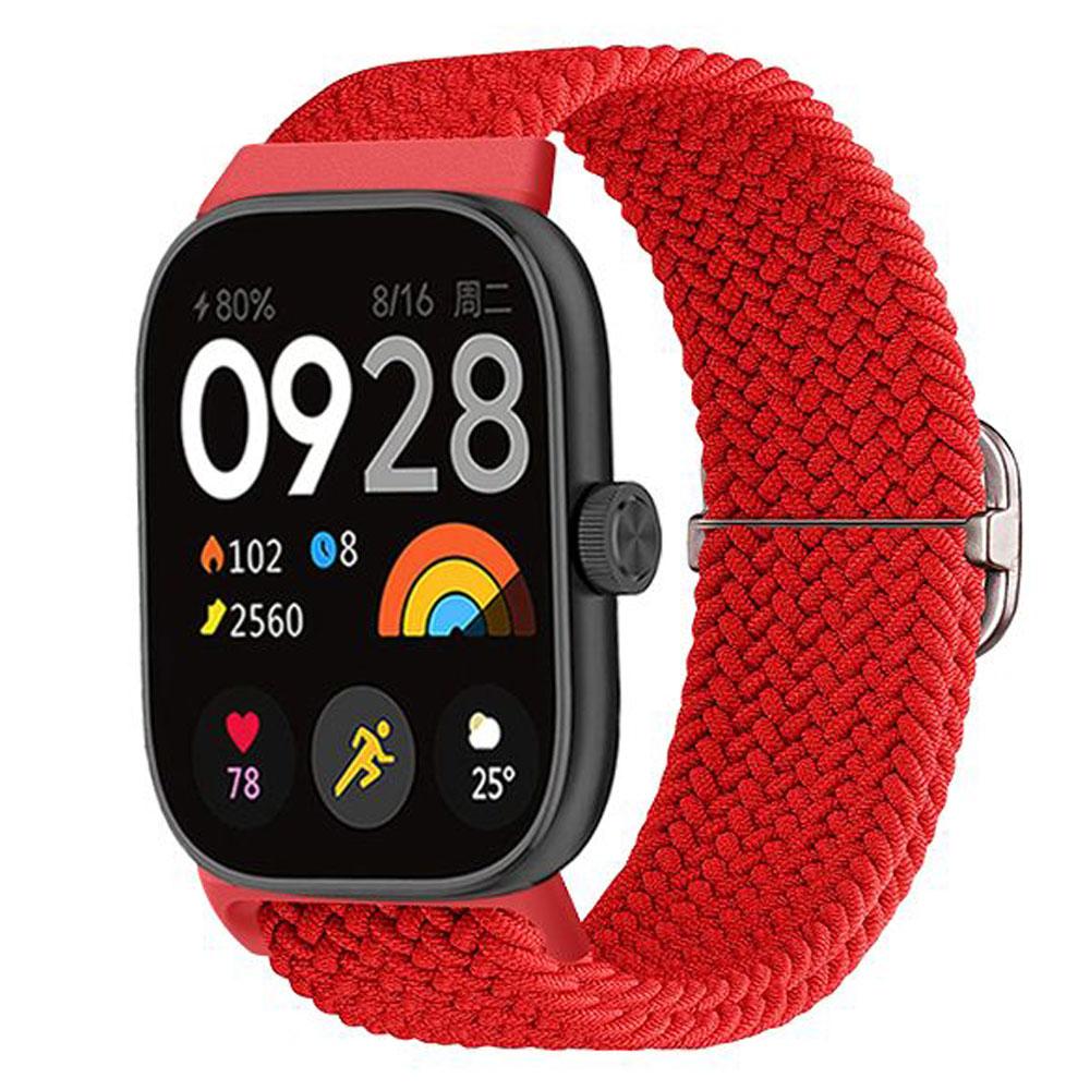 Nylonowa pętelka do zegarka pasek do Redmi Watch 4 akcesoria sportowe oddychający pasek zamienny bransoletka Xiaomi Mi Band 8 Pro pasek