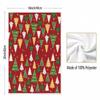 Christmas Christmas Atmosphere Christmas Decorations Microfiber Bathroom Supplies Hand Towels Handkerchief 40x60cm