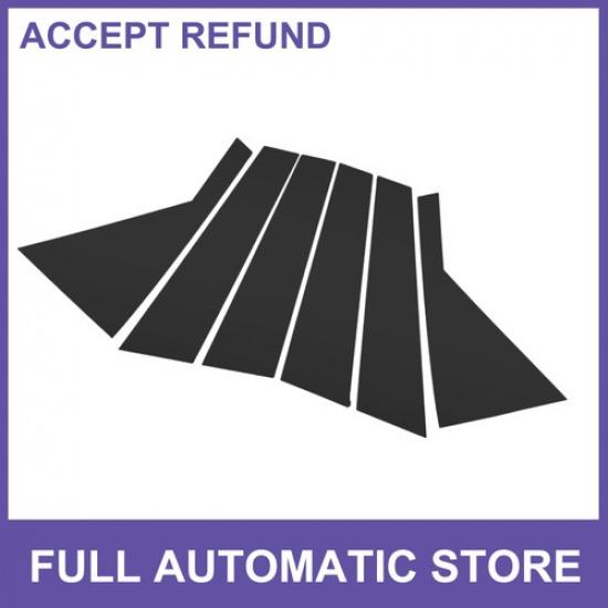Door Pillar Window Trim for KIA Sorento 11-15 Black Front Rear Left Right