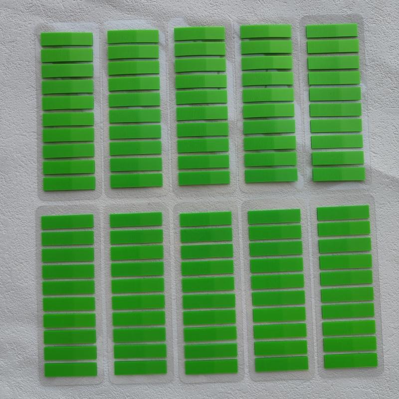 

2000 Sheets Transparent Notepad Sticky Notes Index Tabs Bookmarks for Books Kawaii Aesthetic Stationery Office School