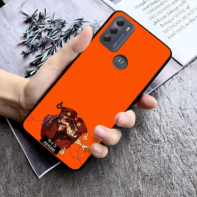 Toilet bound hanako kun Phone Case for Moto E7 Plus E32 E20 E40 Edge 20 Lite G22 G52 G20 G30 G100 G60 G50 G10 G Pure G Stylus