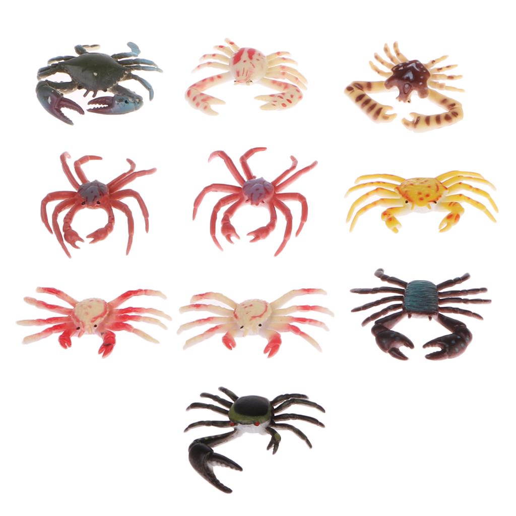 

Simulation Animals Crab Model Ocean Beach Life Party Bag Fillers Kids Toys Gift