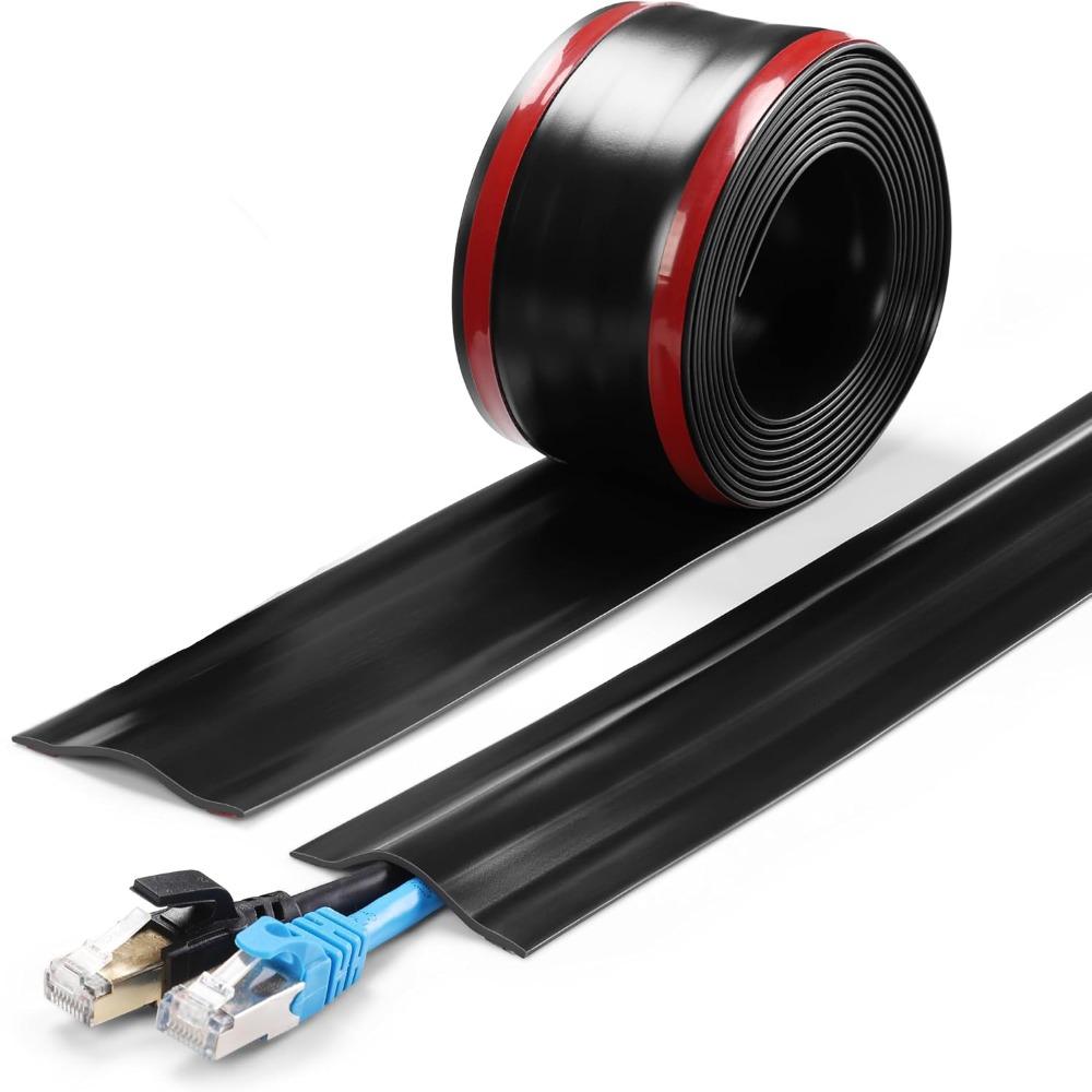 Durable Wire Cover PVC Cable Protector High Quality Cord Hider  Office