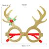 Creative Christmas Glasses - Santa, Snowman, Antlers for Adults & Kids