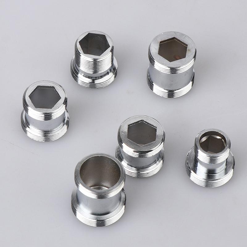 1PC Portable Bathroom Kitchen Faucet Spout Accessories Universal Thread Transfer Head Brass Connector