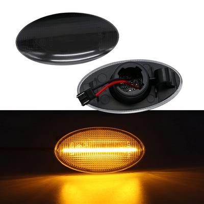 2 pièces LED Clignotant latéral dynamique Clignotant séquentiel Lumière indicatrice Ambre Pour Suzuki Swift Jimmy Vitara SX4 APV