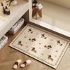 Diatomite Super Absorbent Non-Slip Bathroom Mat Toilet Anti-Skid Bathtub Foot Mat Kitchen Living Room Floor Mat Entrance Doormat