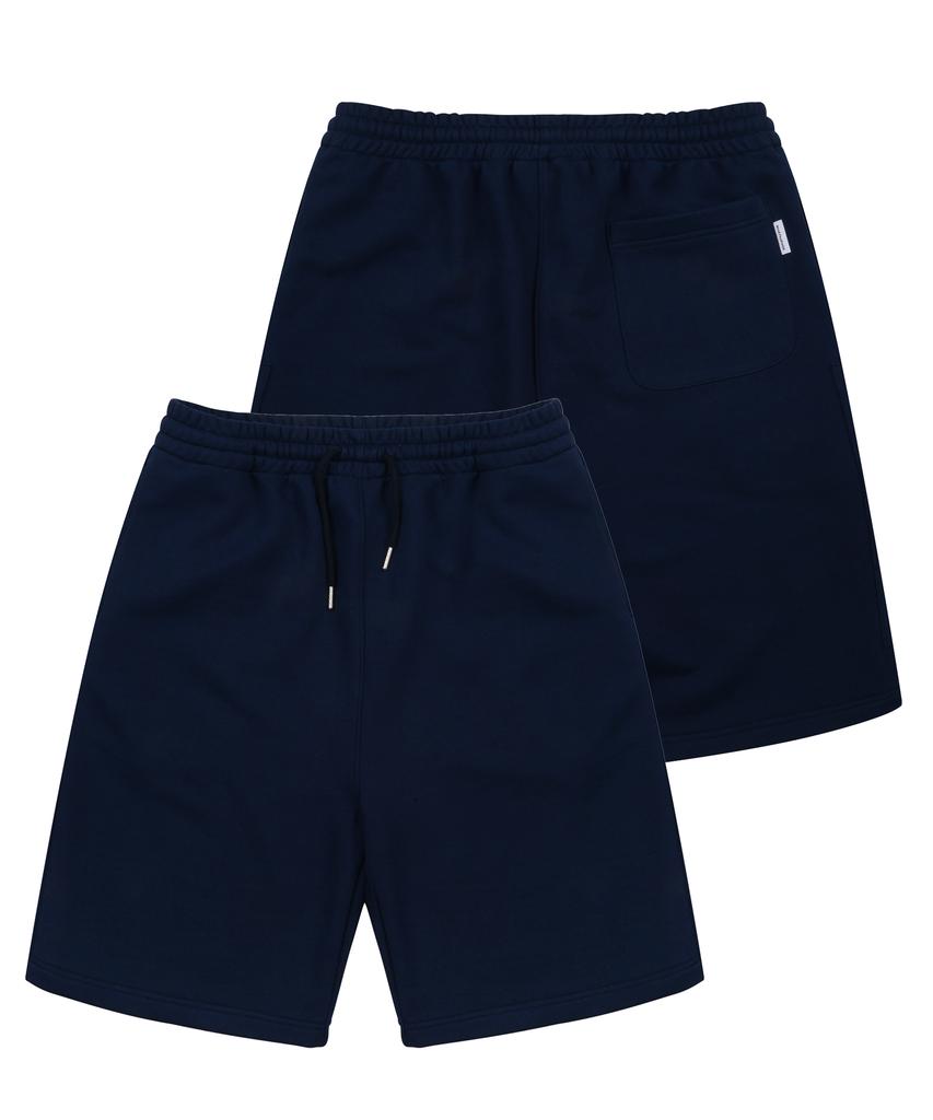 What The Fuck W-Logo Embroidered Patch Shorts Navy