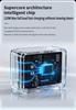 Fast Charging GaN Charger with Retractable Cable for Apple, iPad, Huawei, Xiaomi, and Android.