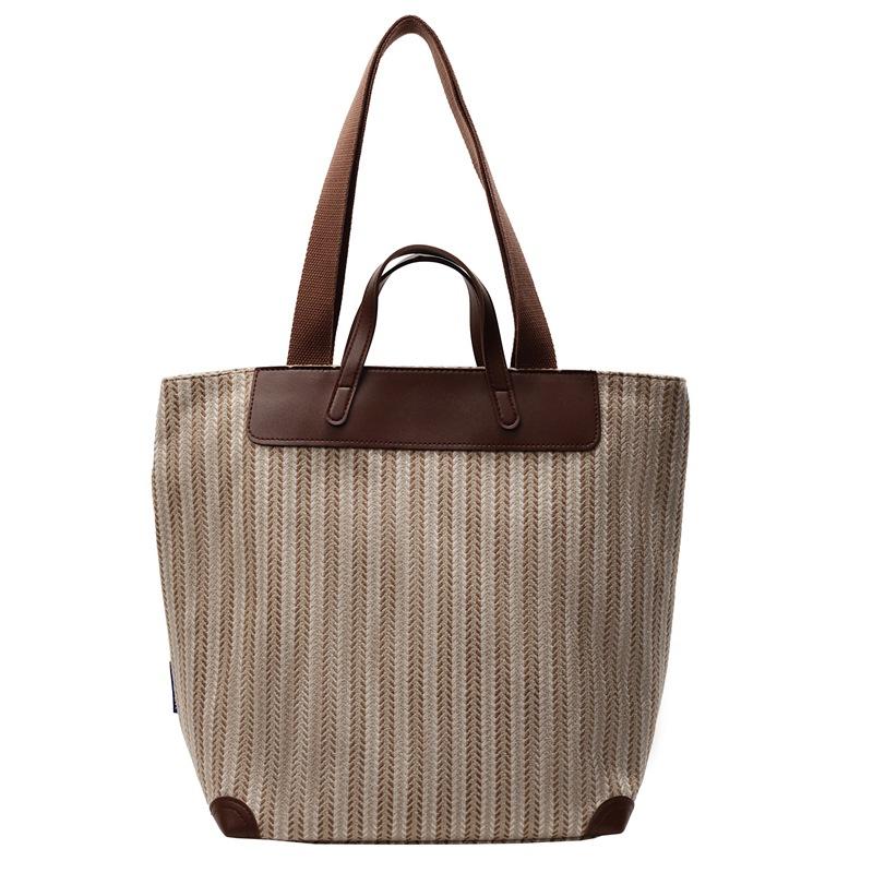 Retro Japanese foreign style hand bag women's bag 2025 new large-capacity casual shoulder bag commuter underarm tote bag