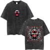 Washed Vintage Game Cult of The Lamb Funny Graphic Tshirt Men Women Casual Cotton Tshirts Mens Oversized Short Sleeve T Shirt