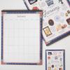 2026 Bucket List Calendar Notes Planning Colorful Wall Calendar Wish Calendar Wishes List Desktop Calendar Work Supplies