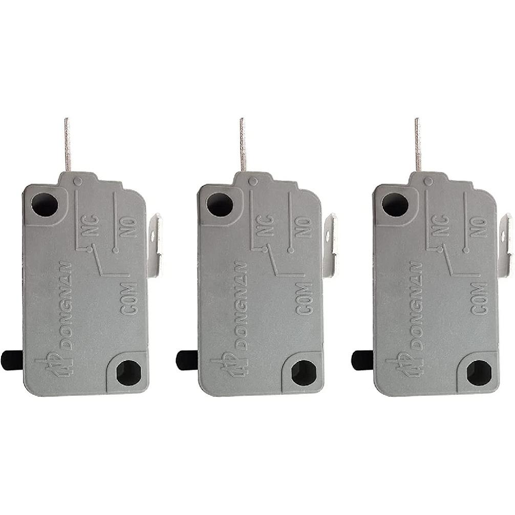 KW3A Microwave Oven Door Switch 16A 125/250V Door Interloc (2 Normally Open and 1 Normally Close)
