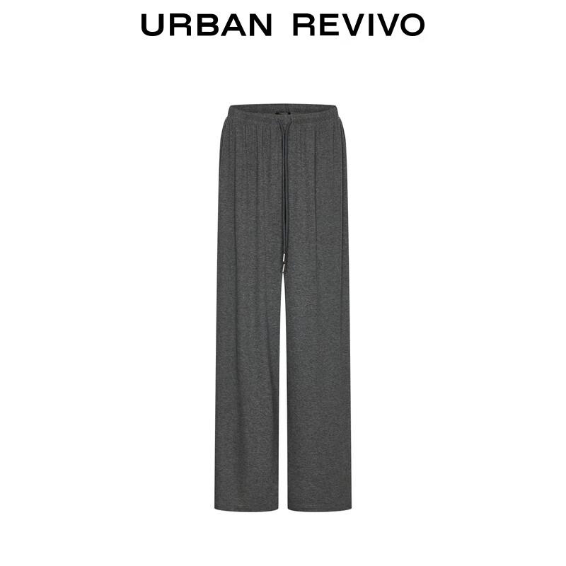 UR 2025 Women's Elastic Waist Drawstring Wide-Leg Pants