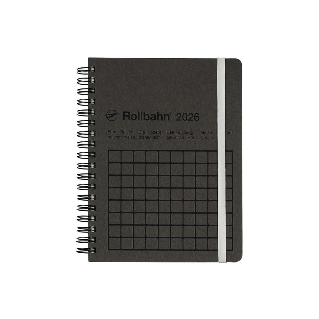 [Delfonics Planner 2026 Edition / Starting October 2025] Rollbahn Mono L Monthly Planner (Black)