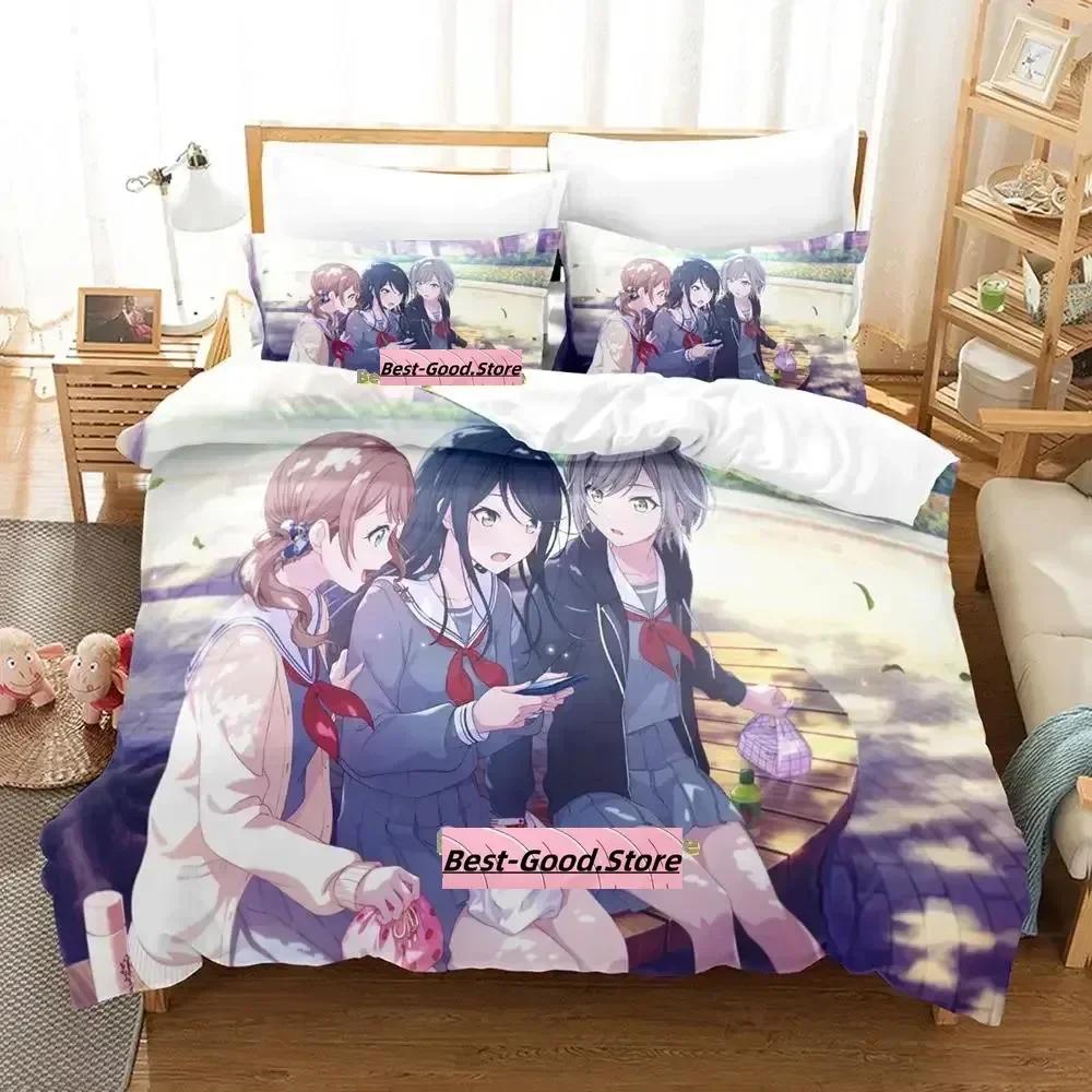 Kawaii Ichika Hoshino Sängkläder Set Enkelt Twin Full Queen King Size Sängset Vuxen Barn Sovrum Påslakan Set Tryck Anime Tjejer
