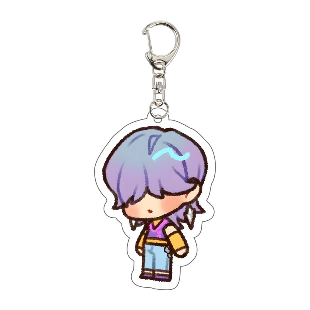 Pendant With High  Value, Cute Student Acrylic Keychain, Backpack Decoration, Small Gift