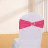 3pcs Chair Cover Chair Cover Elastic Removable Stretch Bowknot Decorative Accessories