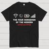 Four Horsemen Geeky T-Shirt