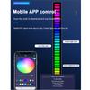 RGB Music Sound Control LED Light App Control Pickup Voice Activated Rhythm Lights Color Ambient LED Light Bar Ambient Light NEW