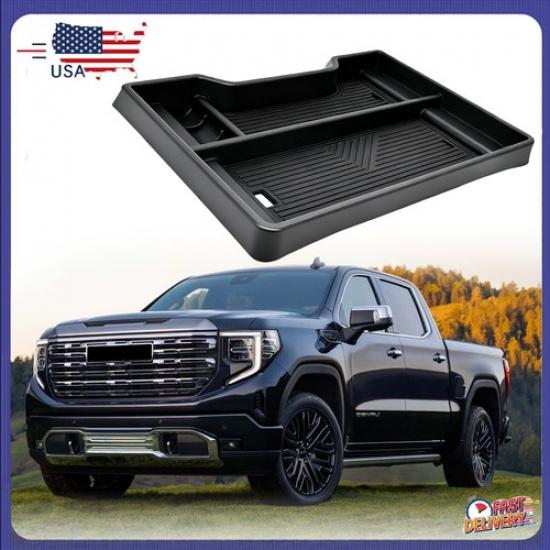 For - Chevy Silverado & GMC Sierra 1500 Etc. Center Console Storage Box
