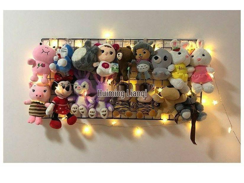 Iron Mesh Wall Decor & Pet Barrier Rack System