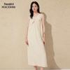 Peacebird AAFAG212L V-Neck Sleeveless Commuter Dress