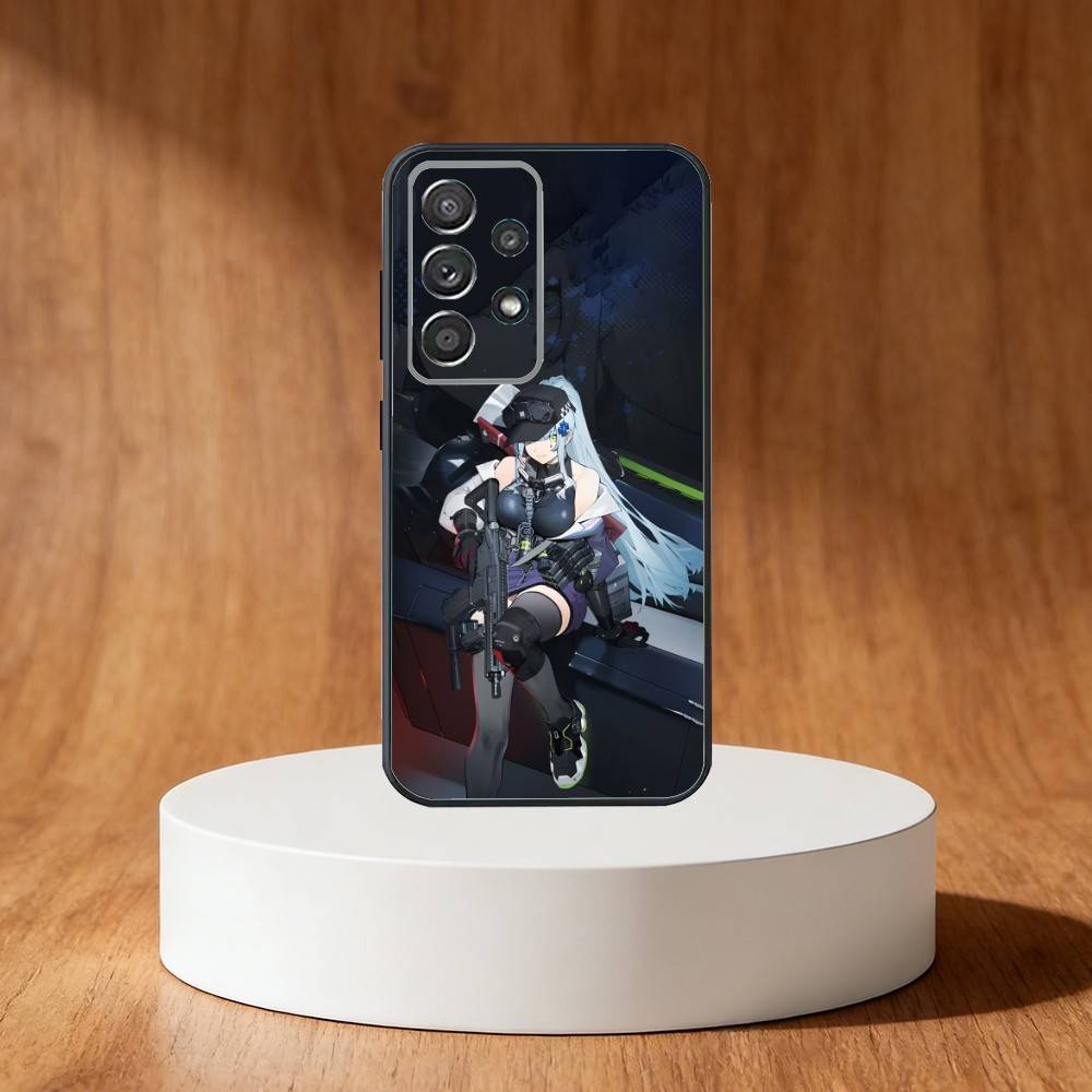 Guns HK-416 Phone Case For Samsung S25,S24,S21,S22,S23,S30,Ultra,S20,Plus,Fe,Note,10,9,5G Black Cover