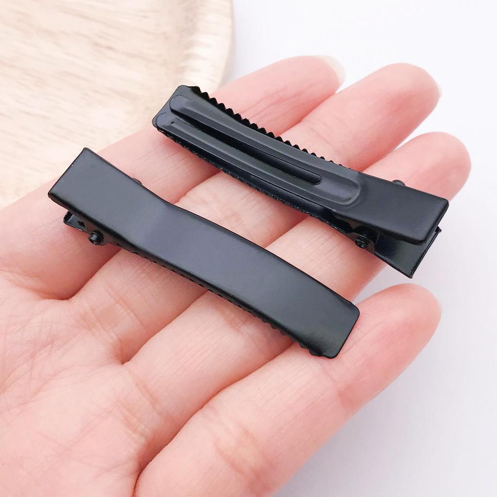 Cross-Border Iron Double-Pronged Duckbill Hairpin 10-12cm