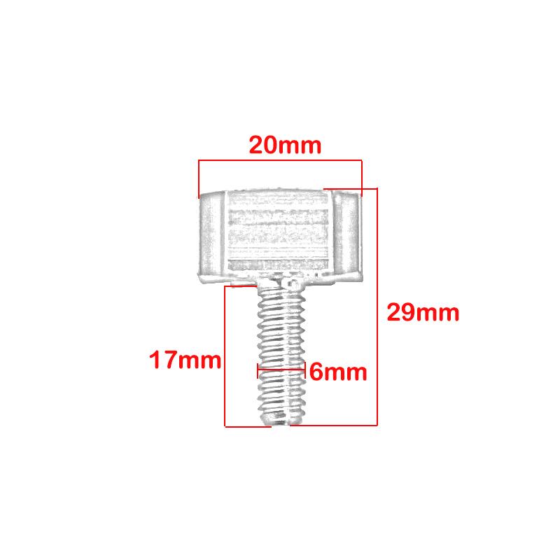Motorcycle CNC 1/4" Seat Bolt Cross Screw Moto Accessories For Harley Sportster Touring Softail Dyna CVO Wide Glide Road King