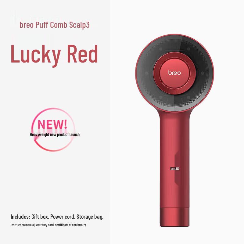 Breo Scalp3 Red Light Scalp Massager