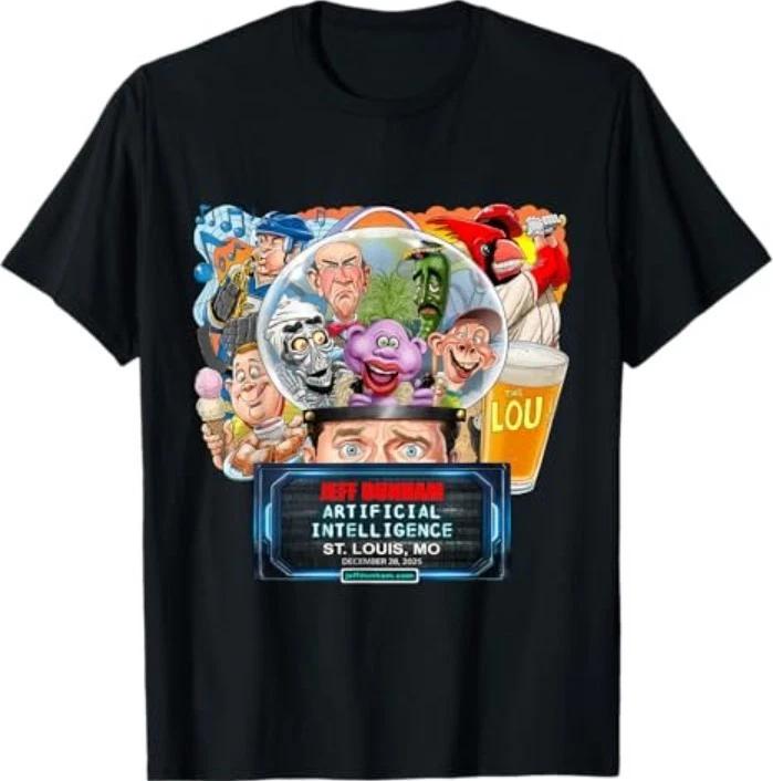 Jeff Dunham St. Louis, Mo (2025) T-Shirt 2XL