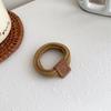 Simple Cute Bear Hair Tie High Elasticity Hair Band for Women New Hair Ring Durable Bun Hair Accessory Elastic Band