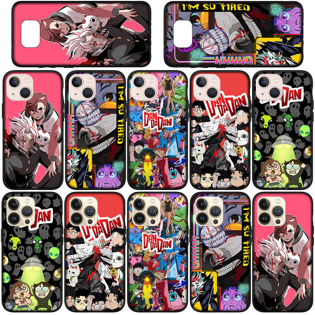 Phone Case for iPhone 17 16 15 Xiaomi Poco F8 F7 X7 X6 M8 C85 C75 C71 Redmi Note 14 13 11 12 Pro Max 14C 13C 15C Okarun Dandadan DAN DA DAN Ayase Momo