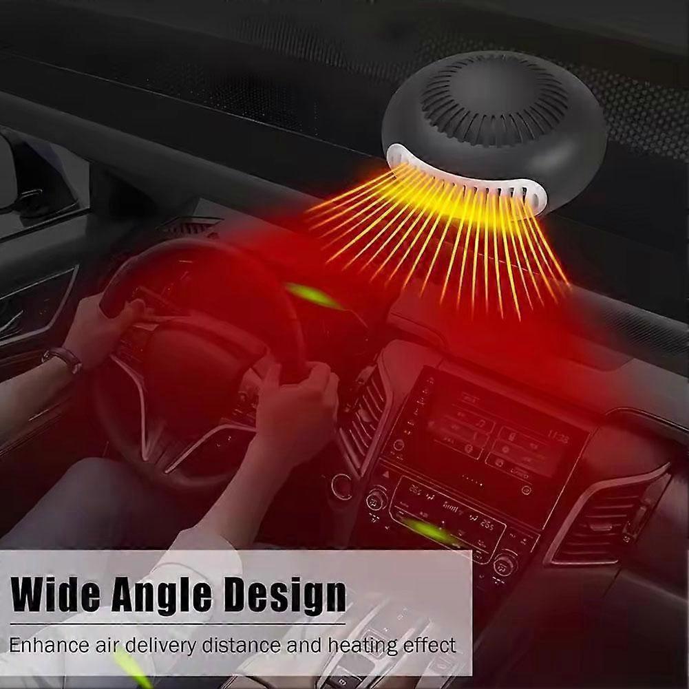 Wireless Lithium Battery Fan Heater Electric Tricycle Car Window Defogging Construction Site Outdoor Heating Hand Warmer Fan