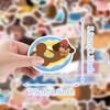 50PCS Cute Dachshund Stickers: Waterproof, Decorative Graffiti for Water Bottles & Computers