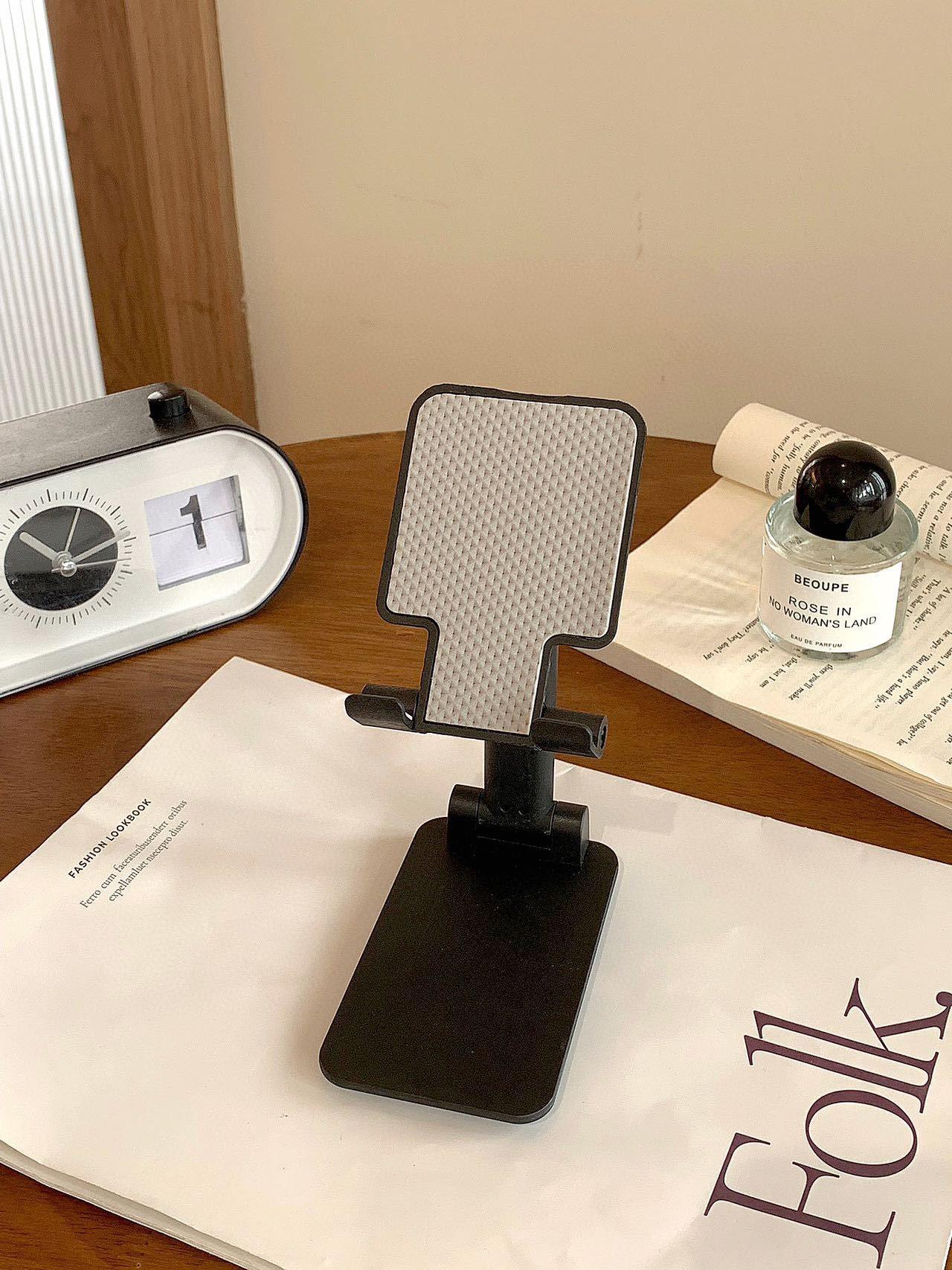 Adjustable Desktop & Bedside Phone/Tablet Holder for Lazy Use, Live Streaming, and Universal Fit
