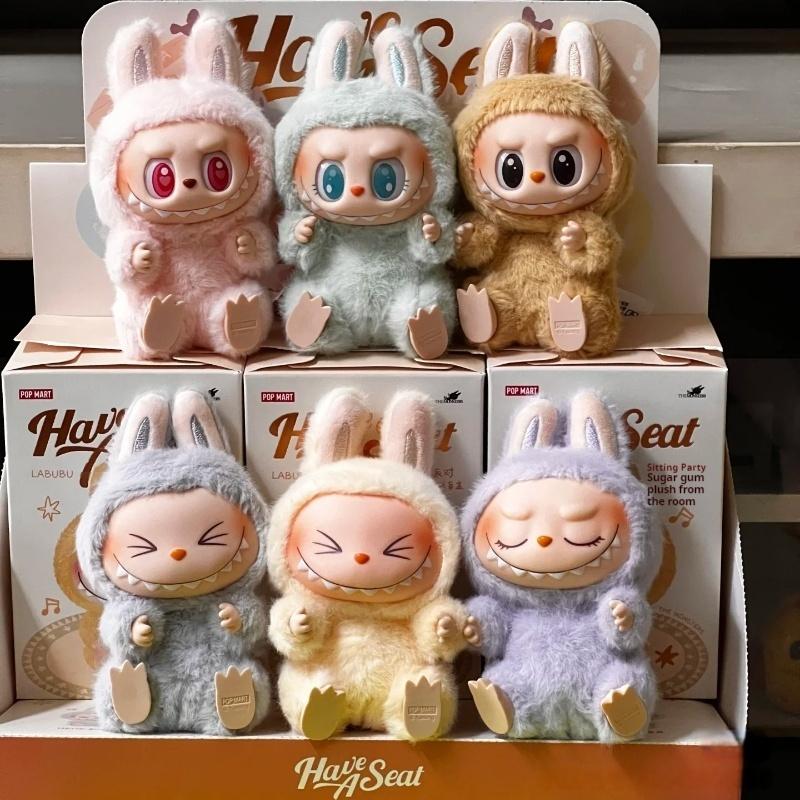 Muñeca Anime de Venta Caliente Segunda Generación LABUBU Caja Ciega Serie Fiesta Muñeca de Vinilo Colgante Juguete Regalos de Cumpleaños para Novia
