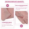 1Pair Uv Protection Nail Gloves for Gel Manicure Heat Resistant Anti-Uv Cotton Breathable Manicure Gloves for Nail Salon Women