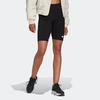 Adidas Logo Solid Color Slim Fit Casual Fitness Shorts Women shorts Black HG4368
