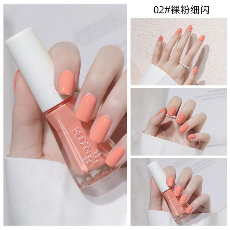 10 ml lac de unghii coacere fără coacere cu uscare rapidă de lungă durată care se poate desprinde Nails Art Salon de manichiură DIY acasă