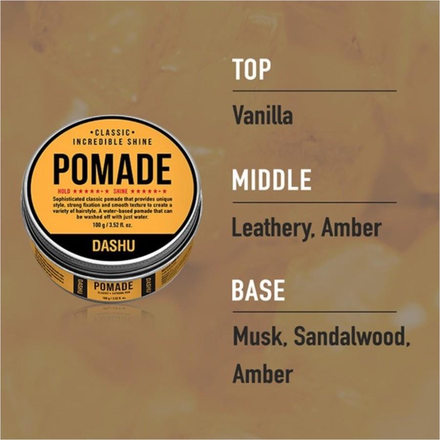 [Dashu] Classic Incredible Shine Pomade, 100g, 1 Unit, Korea Best Mens Hair Products